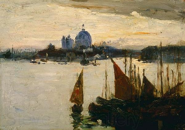 Maurice Galbraith Cullen Venice Norge oil painting art